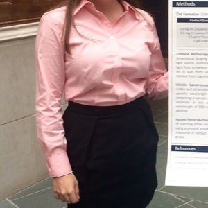 Pink Ralph Lauren dress shirt slim fit